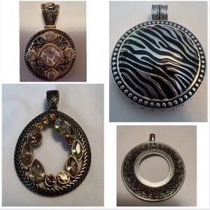 Premier Designs Zebra and Crystal Pendant Collection - Some Retired